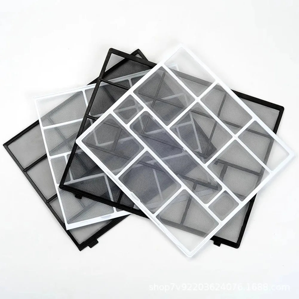 1Pc Indoor Unit Hanging AC Dust Filter Screen Air Conditioner Outlet Protection Mesh Cover Easy Install Accessory Qme