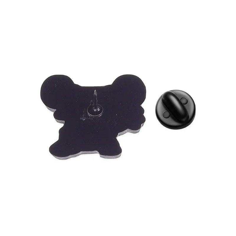 Funny Fitness Capybara Lifting Barbell Enamel Pin Cartoon Animal Lapel Badge Cute Brooch Jewelry Backpack Hat Decor Gift Qme