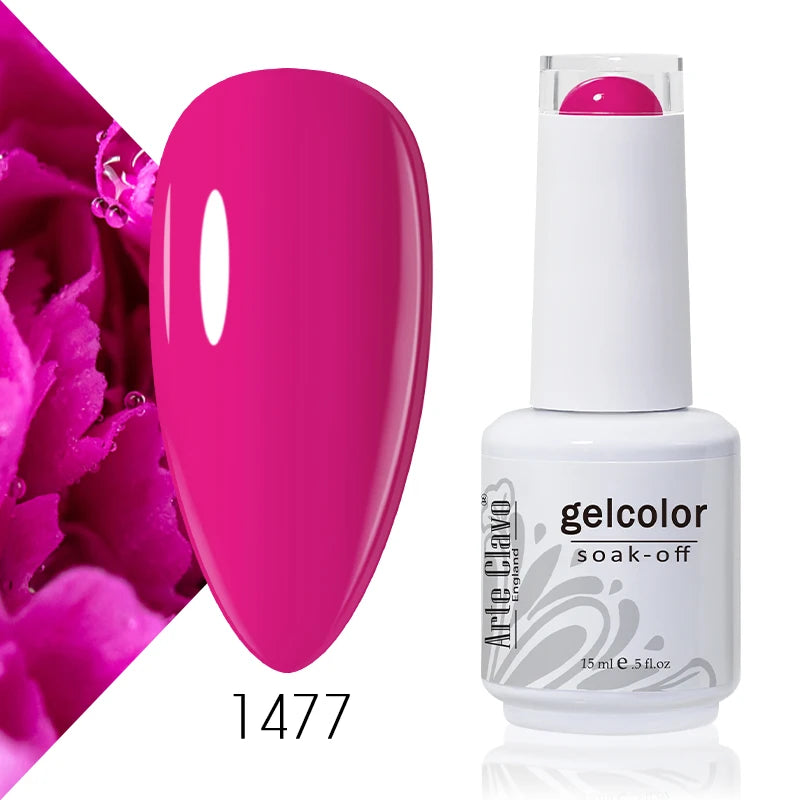 Arte Clavo Macaron Spring Series Gel Nail Polish Pigment Semi