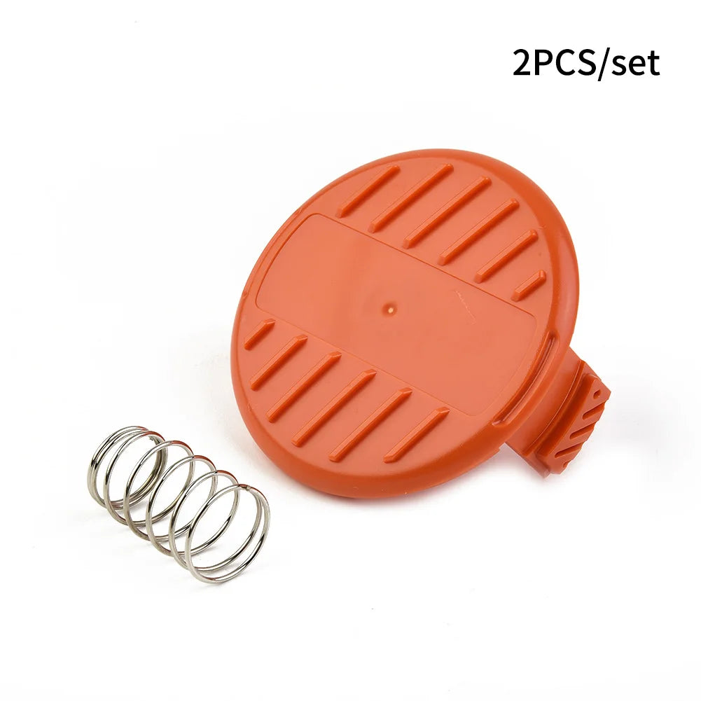 Trimmer Spool Cover For BLACK+ DECKER STC1815 GL4525 Spool Cover For Grass Trimmer 385022-03 Lawn Mower Trimmer Tool Accessories Qme Default Title