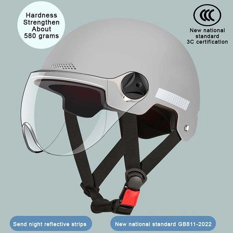 3C Certified Men's Women's Adult Cartoon Electric Bicycle Motorcycle Qme Gray A