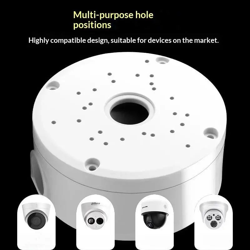 CCTV Security Camera Waterproof Junction Box Universal Plastic Mount Qme