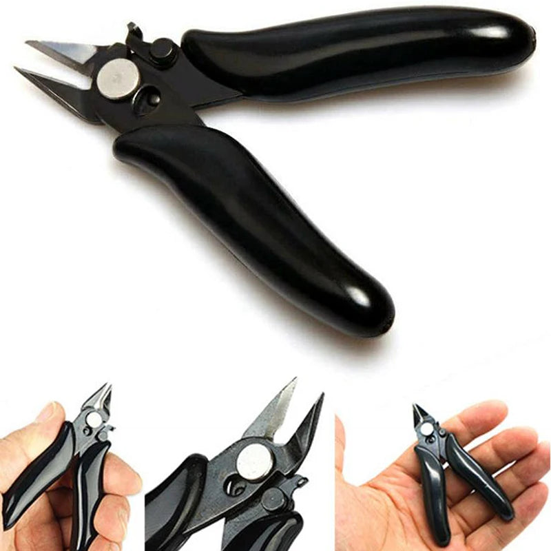 3.5 Inch Diagonal Mini Plier Wire Cutters Electronic Wire Cable Cutter Hand Tool. Qme