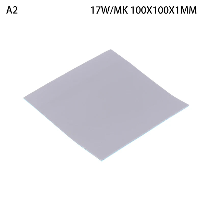 17W MK GPU CPU Heatsink Cooling Conductive Silicone Pad 100x100mm 0 5 Qme A2