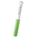Stainless Steel Rust-proof Fruit Peeler Anti Slip Handle Qme Green