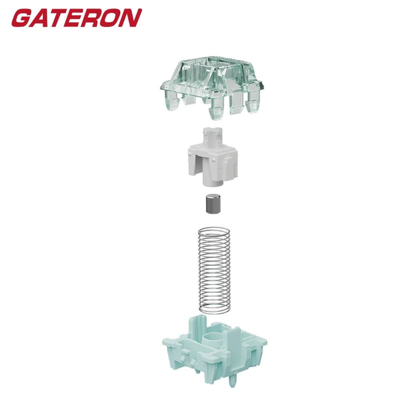 Gateron Magnetic Jade Switch PRO High Precision Adjustable Keystroke HIFI Mahjong Player Customized Mechanical Keyboard Switch Qme
