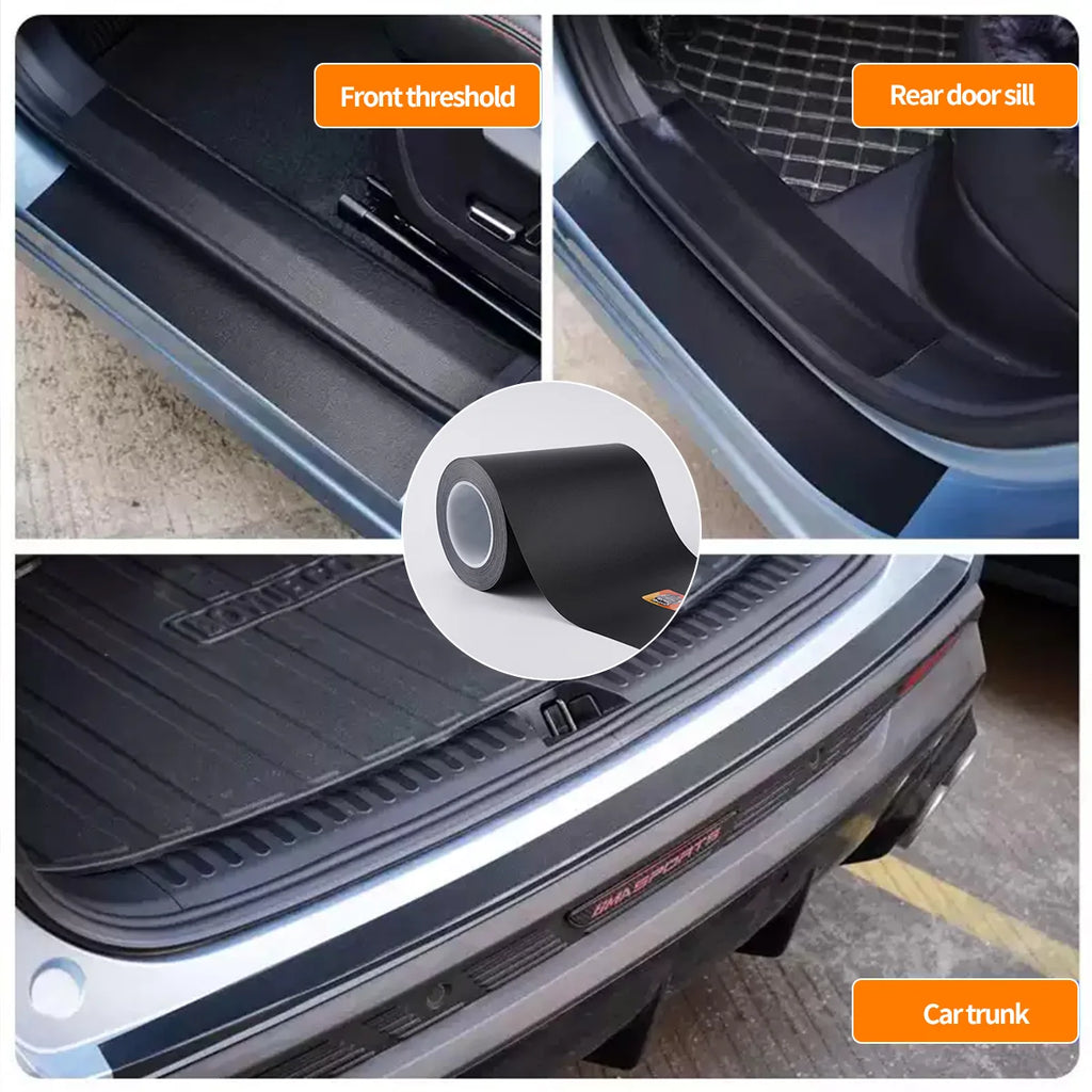 Car Protective Film Anti-scratch Black Car Skin Protection Film Multi-Use Stratchproof Car Protector Rhino Skin Sticker Qme