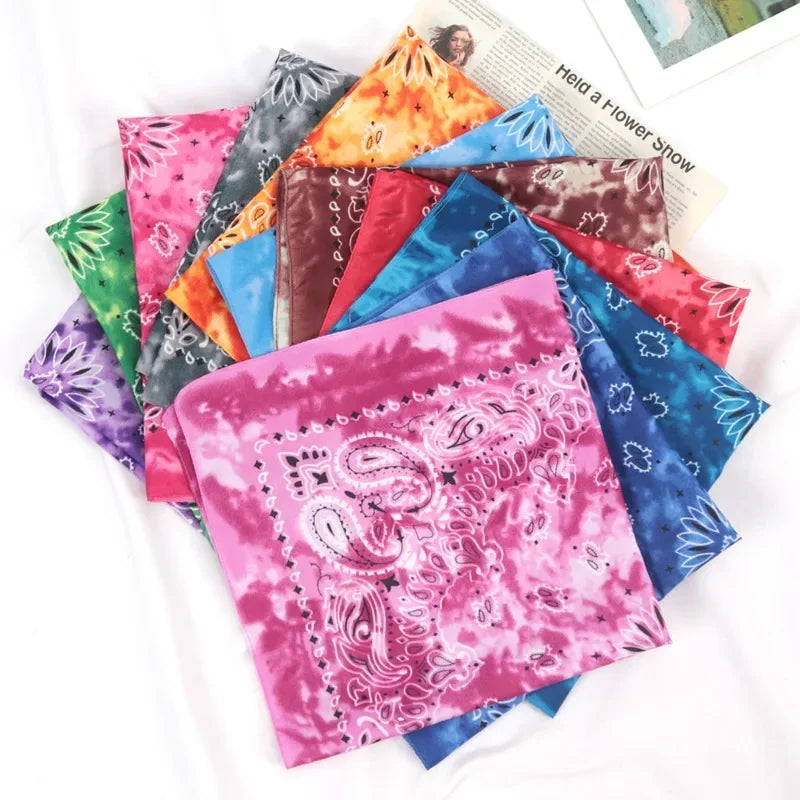 Hip Hop Bandana Square Scarf Scarves Seamless Hair Band Design Qme