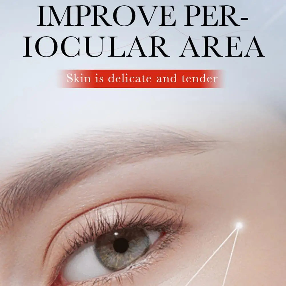 SADOER Kojic Acid Whitening Eye Cream Moisturizing And Brightening Anti Dark Circles Eye Cream Eye Bags Wrinkle Removal Lifting Qme
