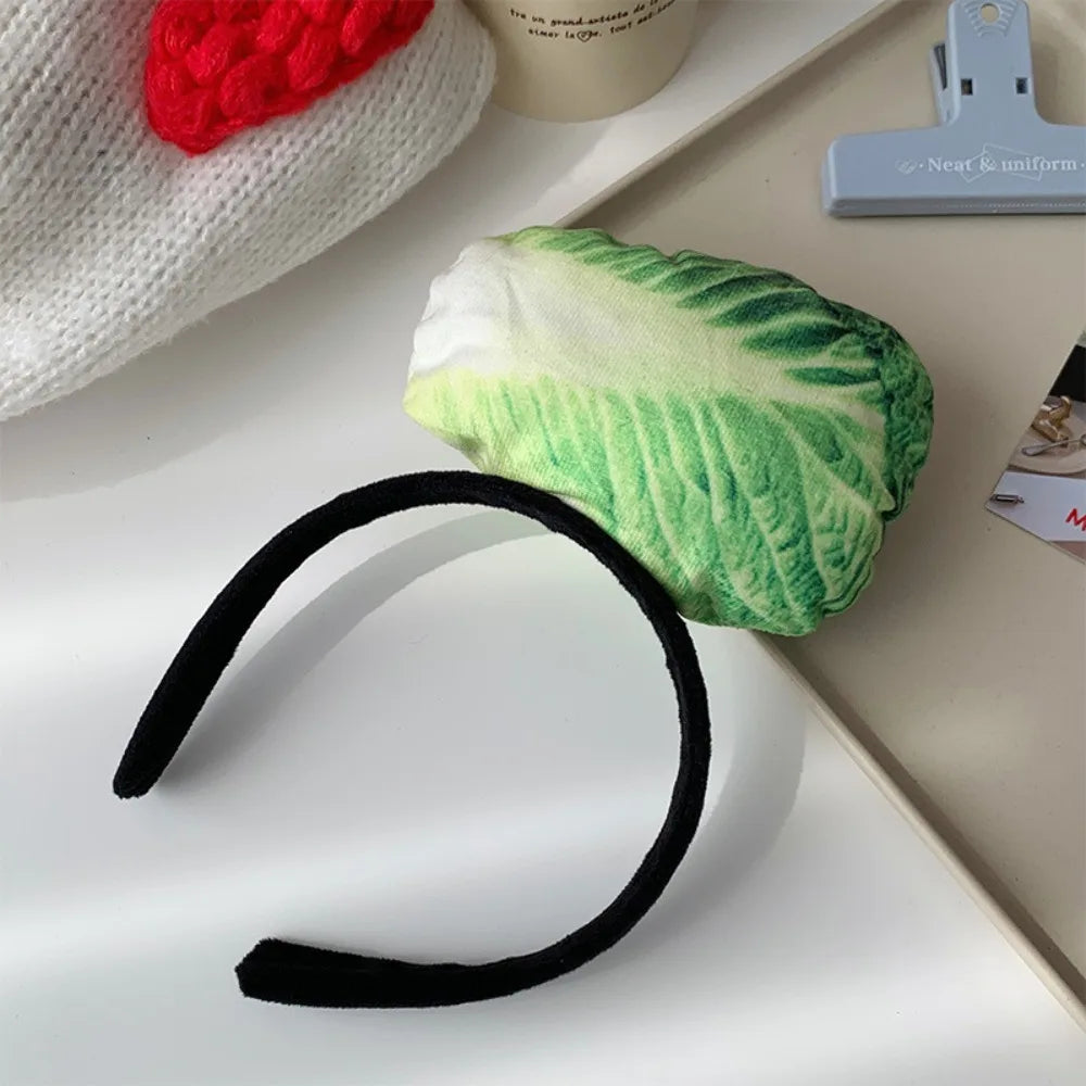Fashion Kawaii Simulated Food Hair Hoop Korean Headwear Fruits Qme Style8