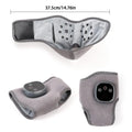 Foot Massager 4 Heat Levels Foot Ankle Massager Heating Warmer Wrap Pad Brace for Women Men Muscle Nerve Relief Calf Knee Spa Qme CN 01