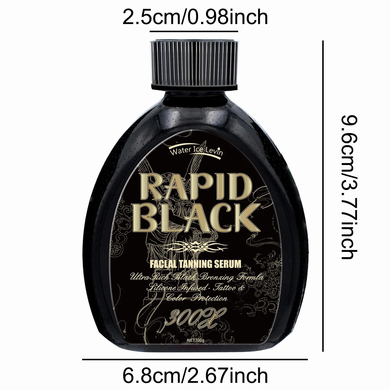 Tanning Lotion - Rich in Ceramide, Glycerin, Mineral Oils, Collagen, and Hyaluronic Acid, It Moisturizes the Skin and Helps You Achieve the Desired Skin Tone Qme