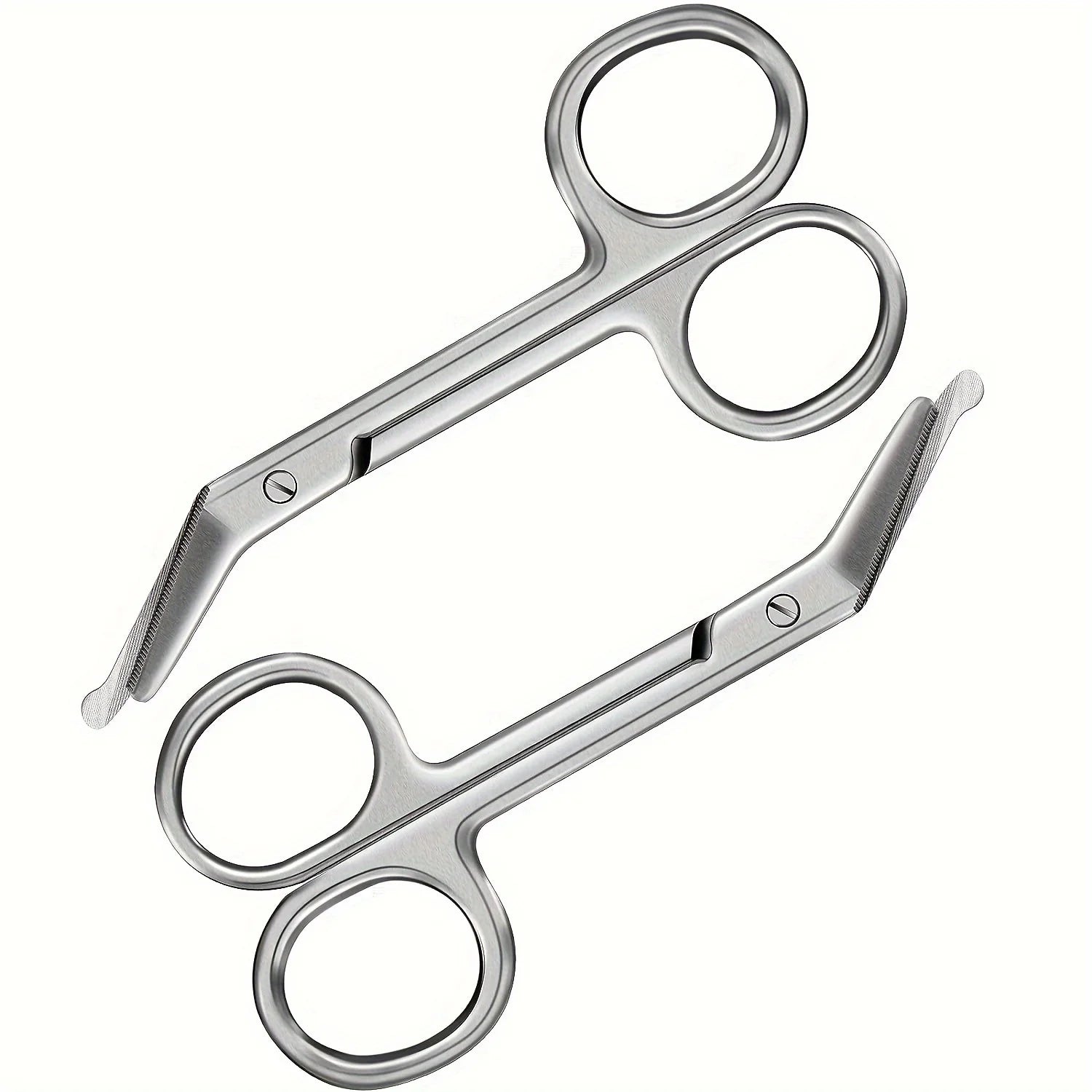 Mini Stainless Steel Bandage Scissor - Compact & Portable - Durable Medical Shear with Sharp Blades for Precise Cutting Qme