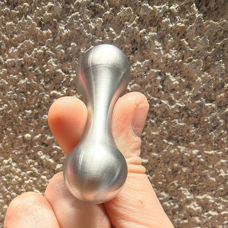 Knucklebone Stainless Steel Bone Fingertip Rotating Decompression Toy Qme