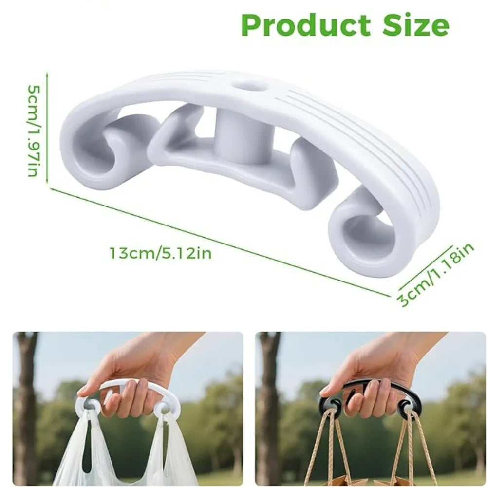 Portable Shopping Bag Storage Organizer Bag Grips Multi Functional Labor-saving Lifting Device Carry Household Bag Handle Gadget Qme