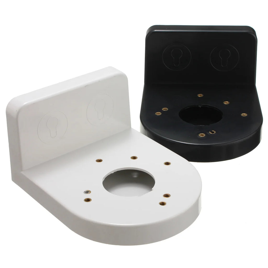 ESCAM 3.5 inch L Type Plastic Right Angle Bracket Wall Mount for CCTV Dome IP Security Camera Qme