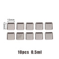 Watercolor Box Packaging Grid Travel Magnetic Aluminum Palette Qme 10pcs 1313mm China Mainland