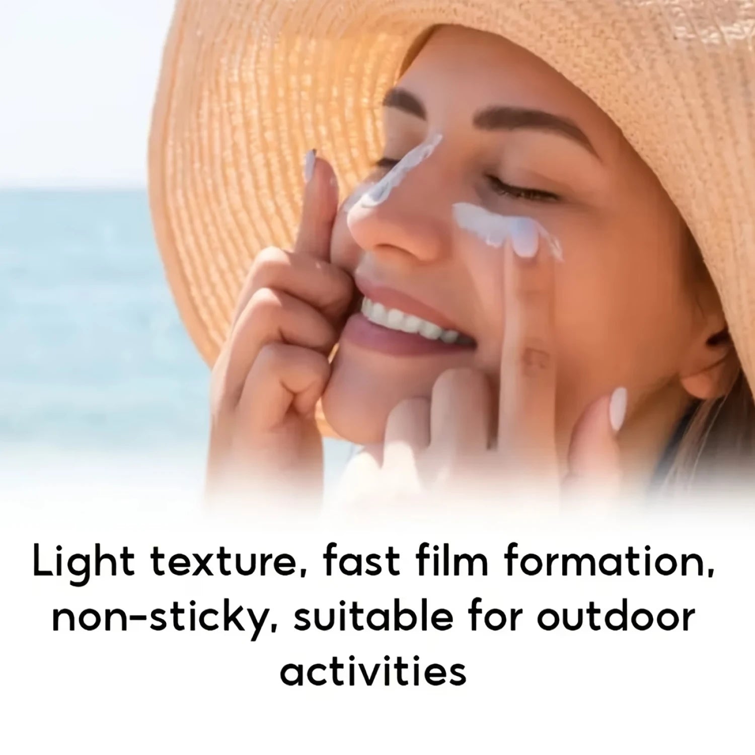 SPF50 PA+++ Sunscreen, 36HR Hydrating & Water Resistant Collagen Sun Care Qme