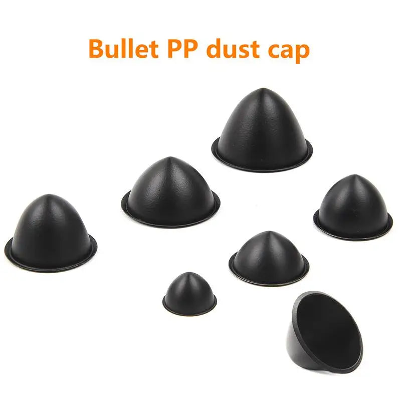 Speaker Dust Cover PP Tip Coned Caps Black Protective Sleeve Repair Qme