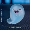 Miniature Ghost Figurines Luminous Resin Figures Small Garden Decor Qme F China Mainland