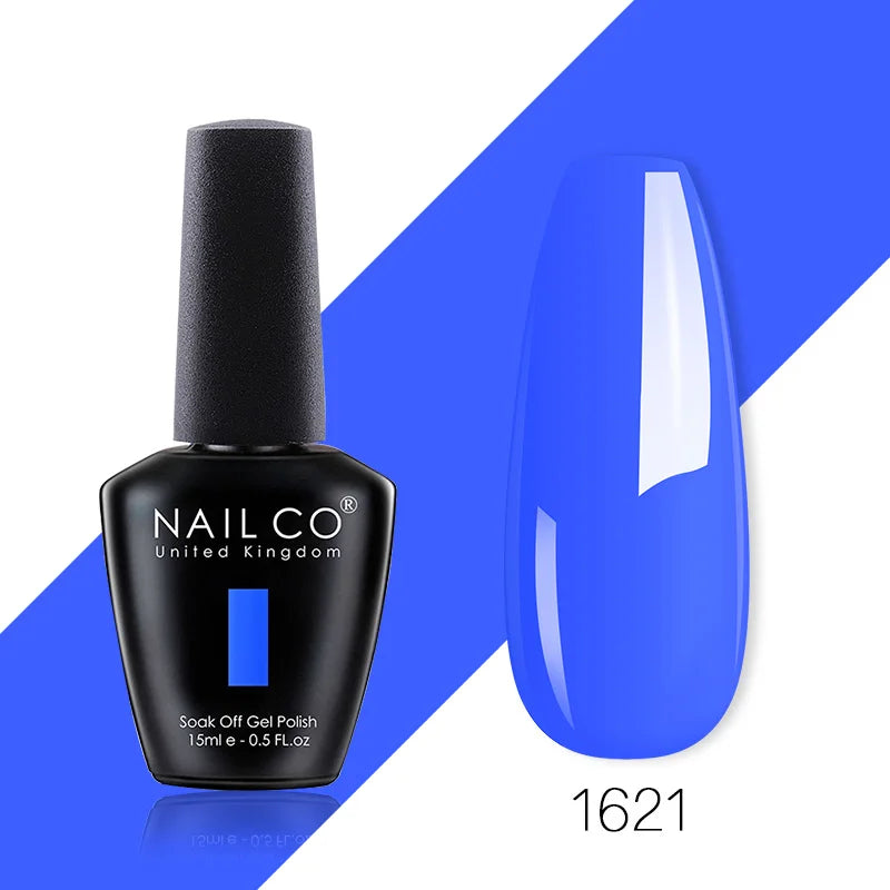 NAILCO 85 Colors Nail Gel UV LED Lacquer Manicure Varnish Hybrid Semi