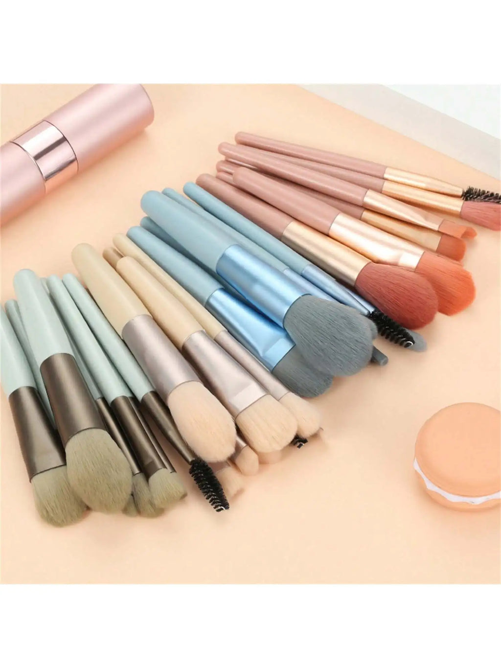 Eye Shadow Brush 8 Blending Eyeshadow Lower Lash Line Eyeliner Qme