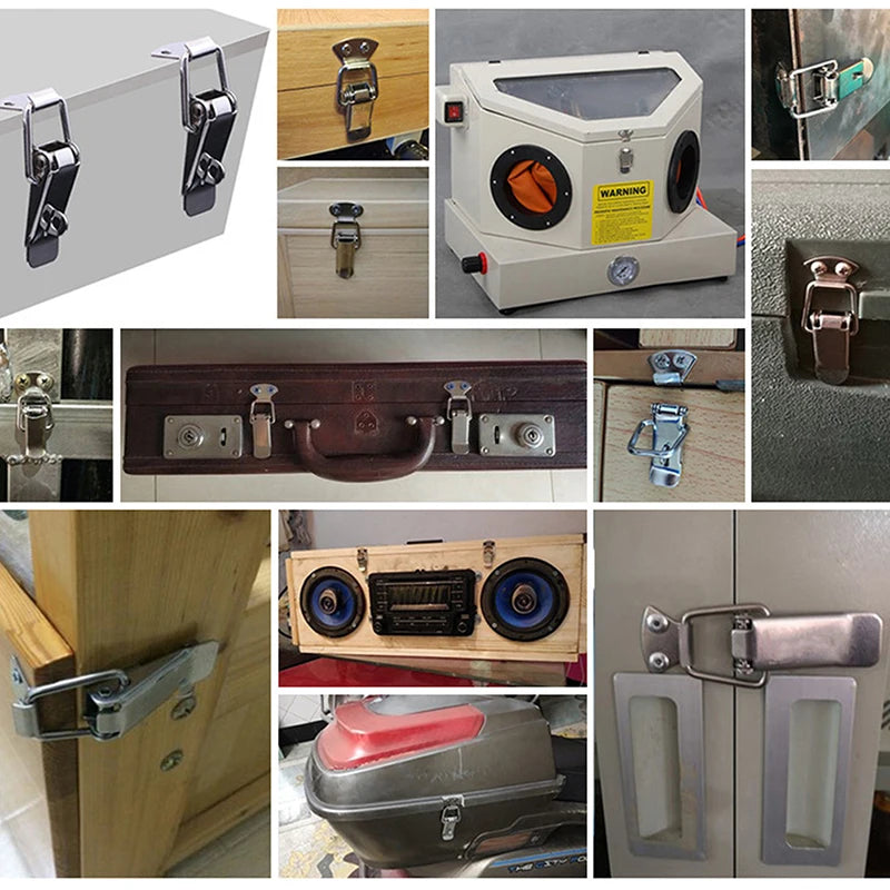 Duck-mouth Buckle Mini Lock Chest Box Suitcase Case Buckles Toggle Qme