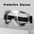 1PCS Safety Goggles Anti-Fog Dust Windproof Scratch Resistant Protective Eyewear for Industrial Cutting Grinding Work Qme Blue