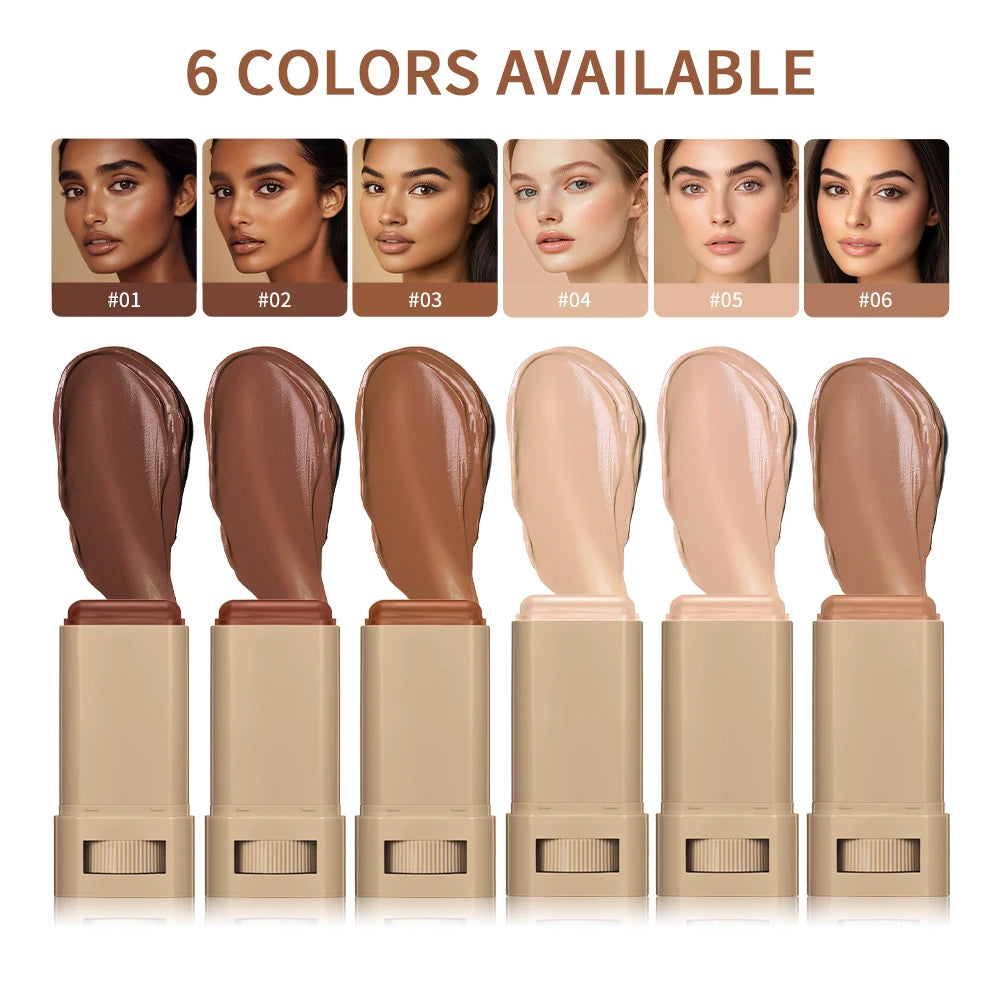 Colored Solid Essence Stick Long-lasting Moisturizing Smooth Natural Qme