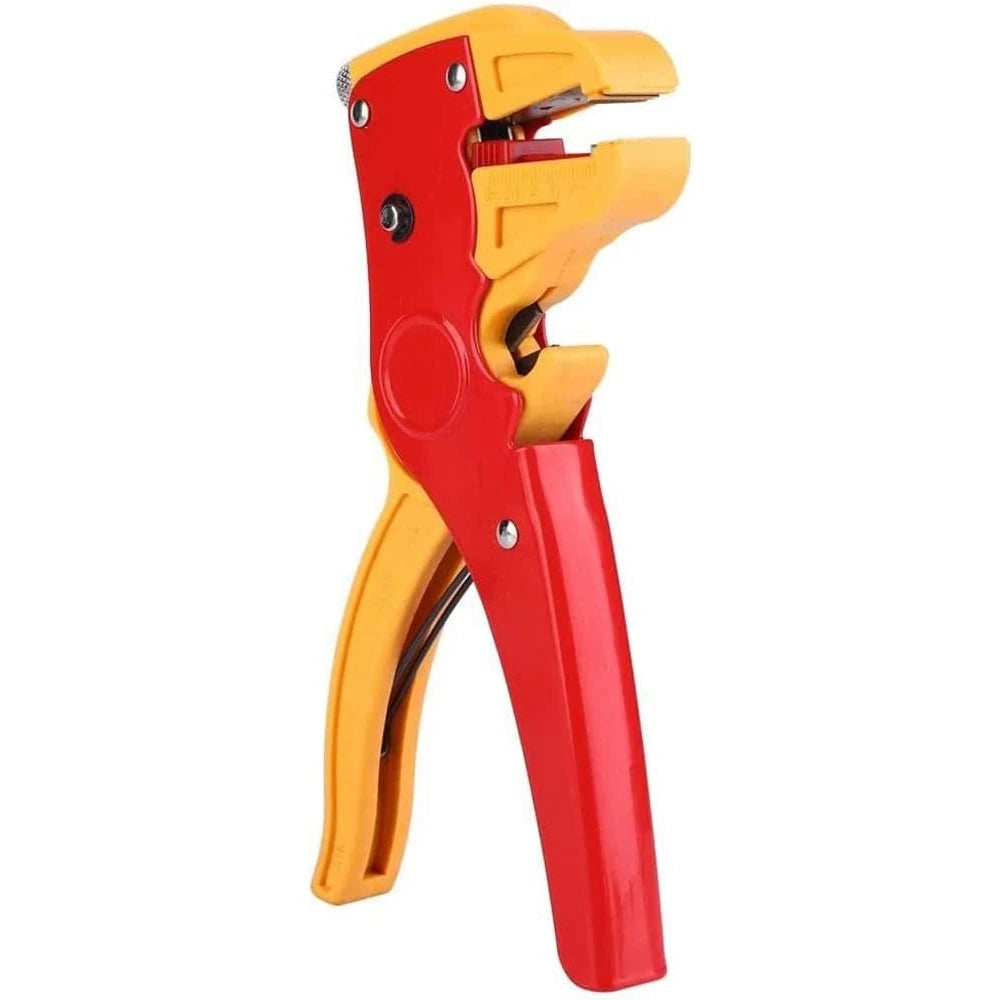 Automatic Wire Stripper and Cutter, Wire Stripping Tool 2 in 1 Self Adjusting Electrical Wire Stripper and Eagle Nose Pliers Qme