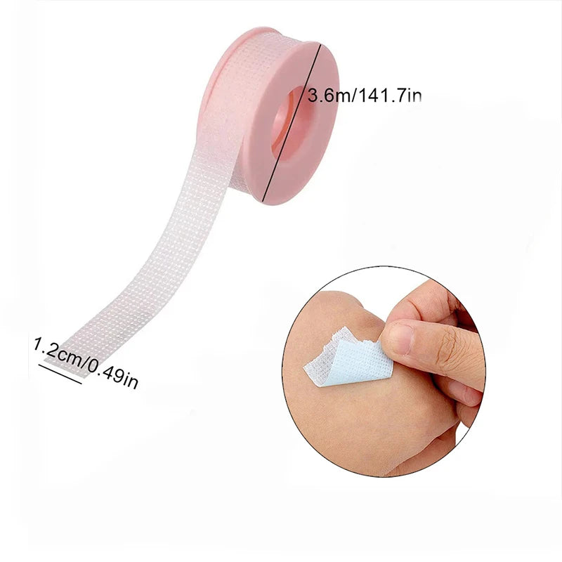 Silicone Gel Tape Lash Extensions Sensitive Skin Multi Use Non-woven Qme