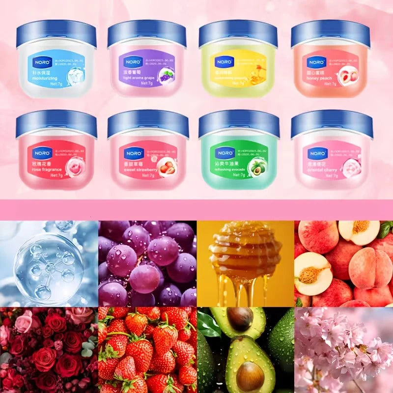 6-Pack Non-alcoholic Moisturizing Lip Mask Suitable All Skin Types Qme