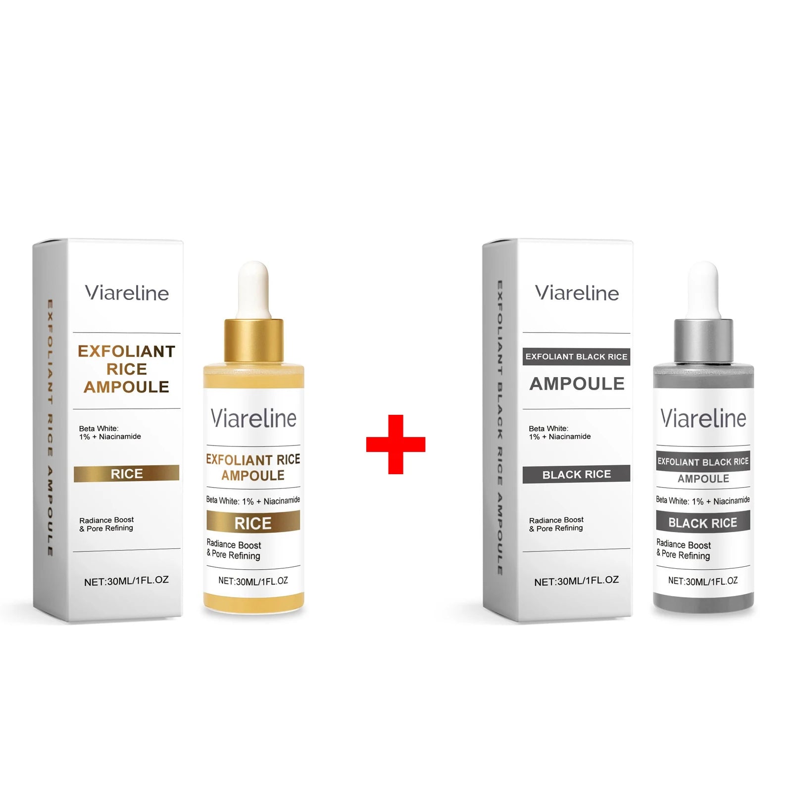 Black Rice Exfoliating Serum For Face Moisturizing Rejuvenating Essence Prevent Dryness Fade Fine Lines Collagen Facial Ampoules Qme 60ml Essence Set