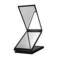 Self Hair Cutting Makeup Mirror Beauty Tool 4 Way 360 Degree Handheld Qme Default Title