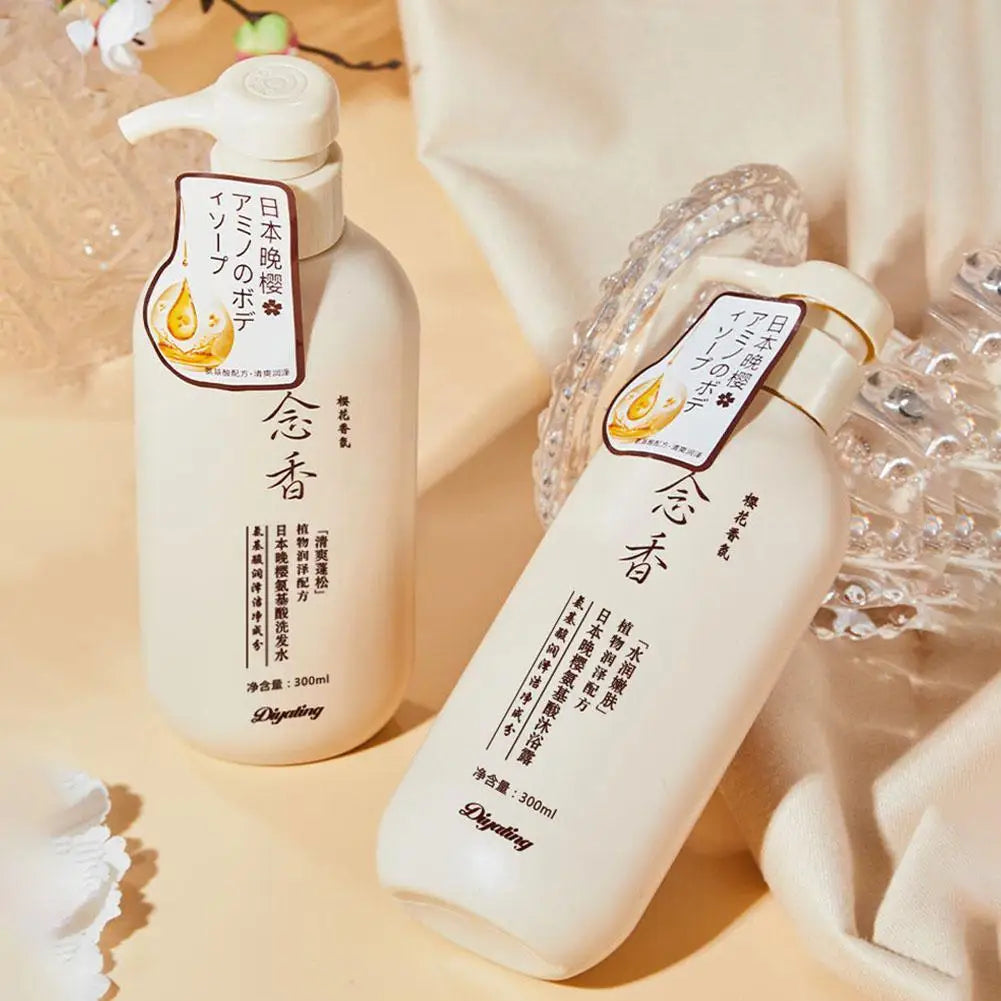 Amino Acid Fragrant Japanese Evening Shampoo Hair Conditioner Se Bath Qme