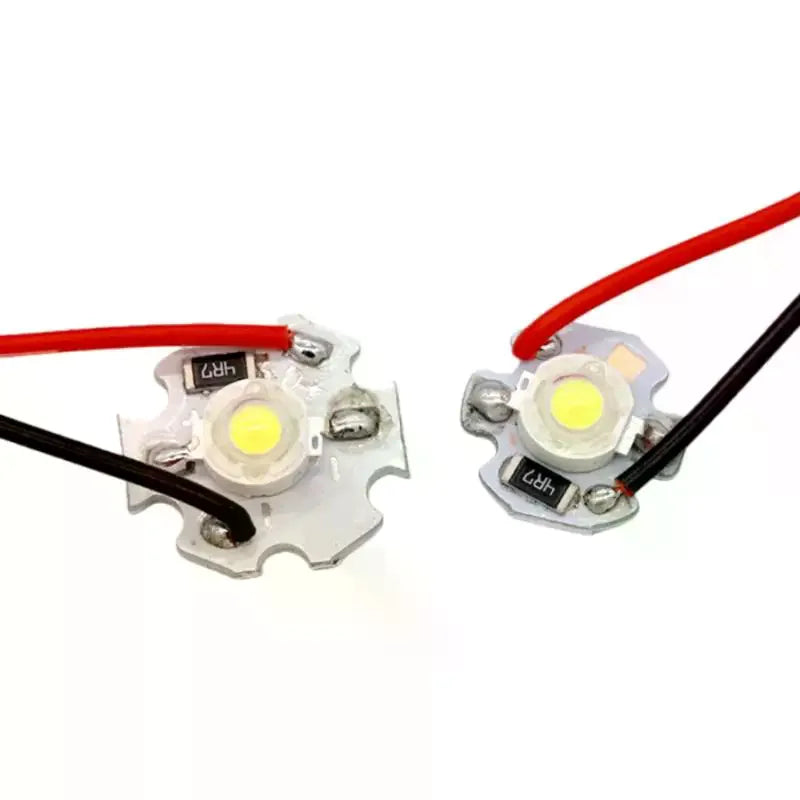 5/10Pcs 16mm 20mm LED Lamp Boards 1W 3W Single Color 5V 12V Warm Neutral White Spotlights Downlights Sunset Lights Qme
