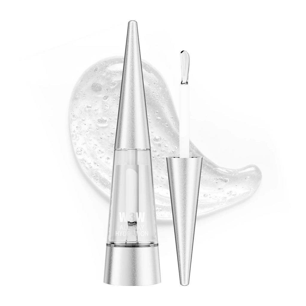 Crystal Jelly Moisturizing Tinted Lip Oil Plumping Lip Gloss Create Sexy Plump Shiny Lips Hydrating Lip Makeup Qme W682-3