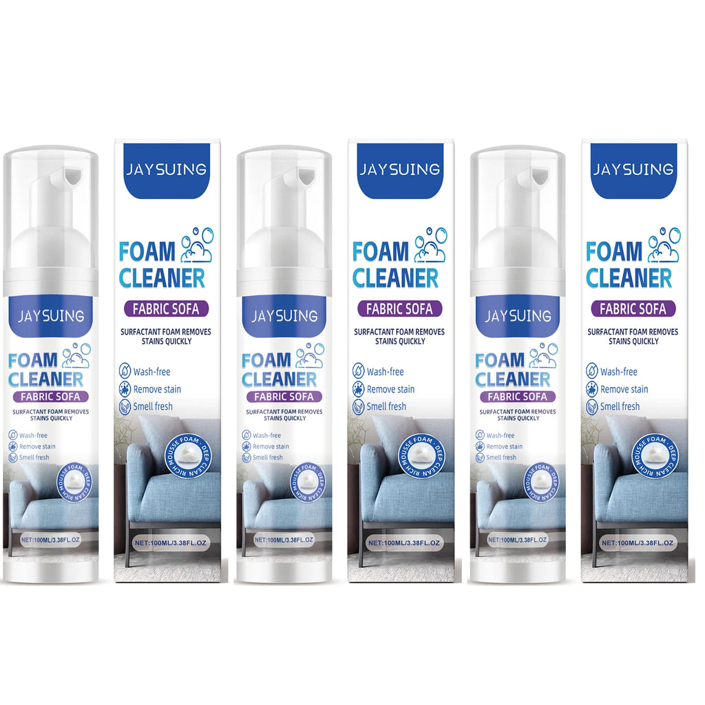 Sofa Foam Cleaner Cleaning Stubborn Stains Eliminate Odors Efficient Formula Not Damaging Sofa Maintain Softness Fabric Cleaner Qme 3 x 100ml Boxed