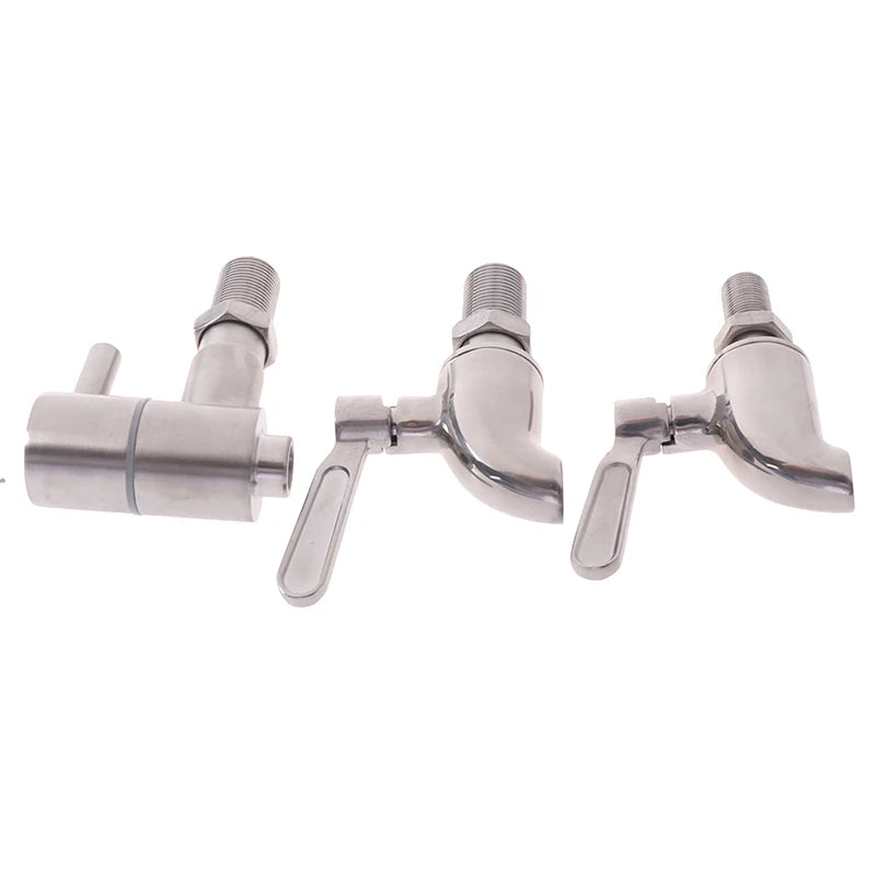 Wine Barrel Water Spigot Tap 304 Stainless Steel Faucet Beer Beverage Qme