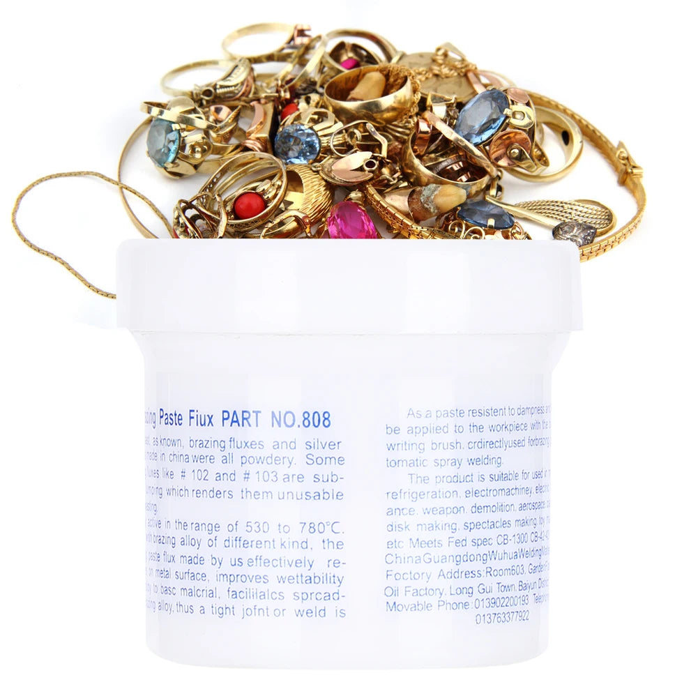 Brazing Powder Gold Silver Brazing Flux Powder Welding Jewelry Making Processing Powder (Brazing Powder) Jewelry Brazing Powder Qme