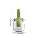 Oil Dispenser Silicone Sauce Bottle Detachable Brush Cooking Tool Qme China Mainland green