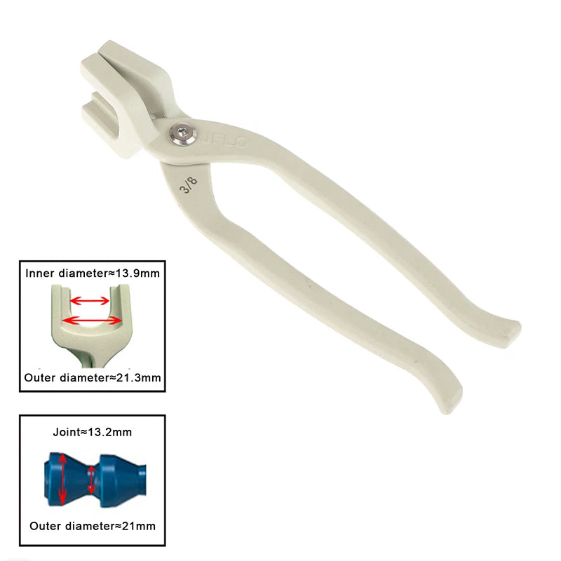 Simple Pliers For Coolant Hose Fittings 16mm 21mm 25.5mm 31mm Dismount Assemble Doll Skeleton Repair Tools Qme 3-8