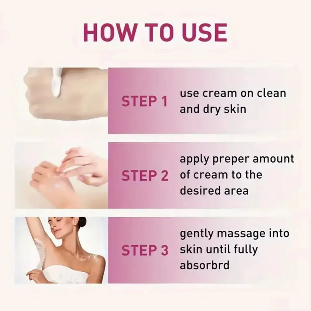 Body Whitening Lotion Dark Spot Remover For Underarms Knees Elbows Melanin Bleaching Lightening Skin Moisturizing Cream Qme
