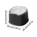Cat Fountains Quiet Automatic Easy Feeder Pad Water Home House Indoor Qme Black CN