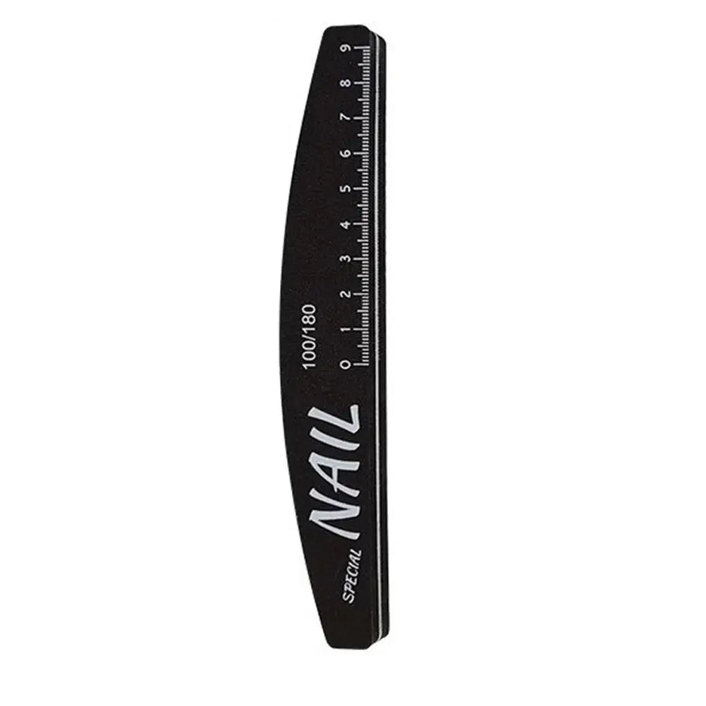 100 150 180 240 Grit Both Sides Nail Files Scale Line Reference Qme A 100-180