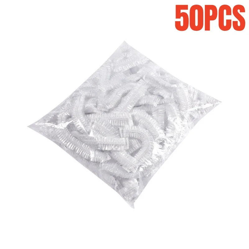 20/50/100Pcs Disposable Fresh-keeping Cover Plastic Elastic Kitchen Vegetable Food Stretch Leftovers Storage Bag Bowl Cup Covers Qme