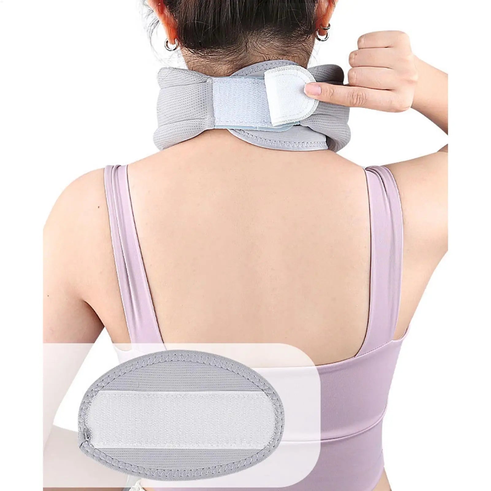Cervical Protection Bracket Soft Foam Cervicorrect Neck Brace Neck Support Cervical Brace Adjustable Cervical Collar Pillows Qme