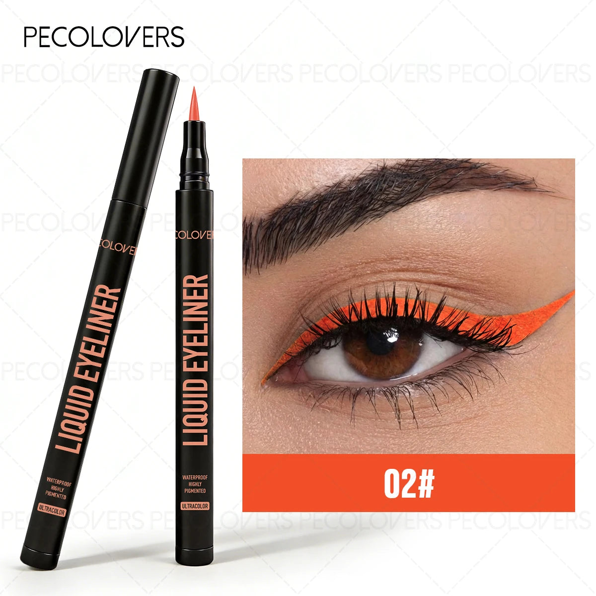 Liquid Eyeliner Pen Rendering Not Easy Smudge Waterproof Suitable Qme 02