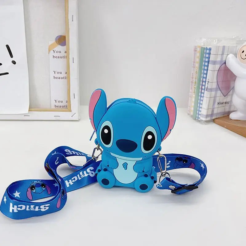 Stitch Cartoon Coin Purse Cute Instagram-style Fashion Bag Students Qme 28Large