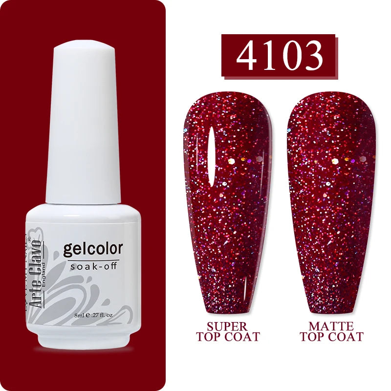 Arte Clavo Art Nails Varnish Base Coat Gel Nail Polish UV LED Lamp Qme